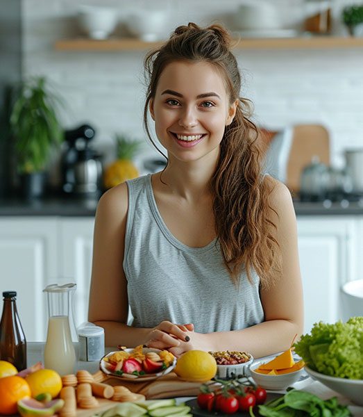 woman who gain energy with fasting and ketones