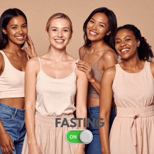 Woman practicing intermittent fasting for hormonal health and weight loss