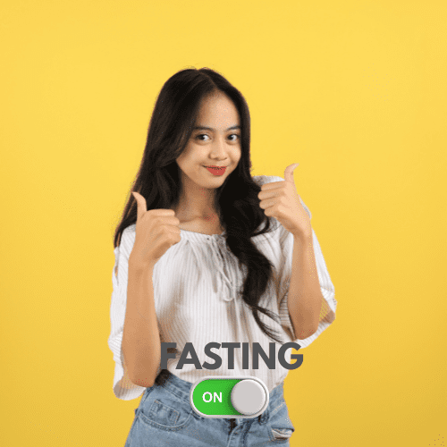 Intermittent fasting meal plan for women with healthy foods and eating window